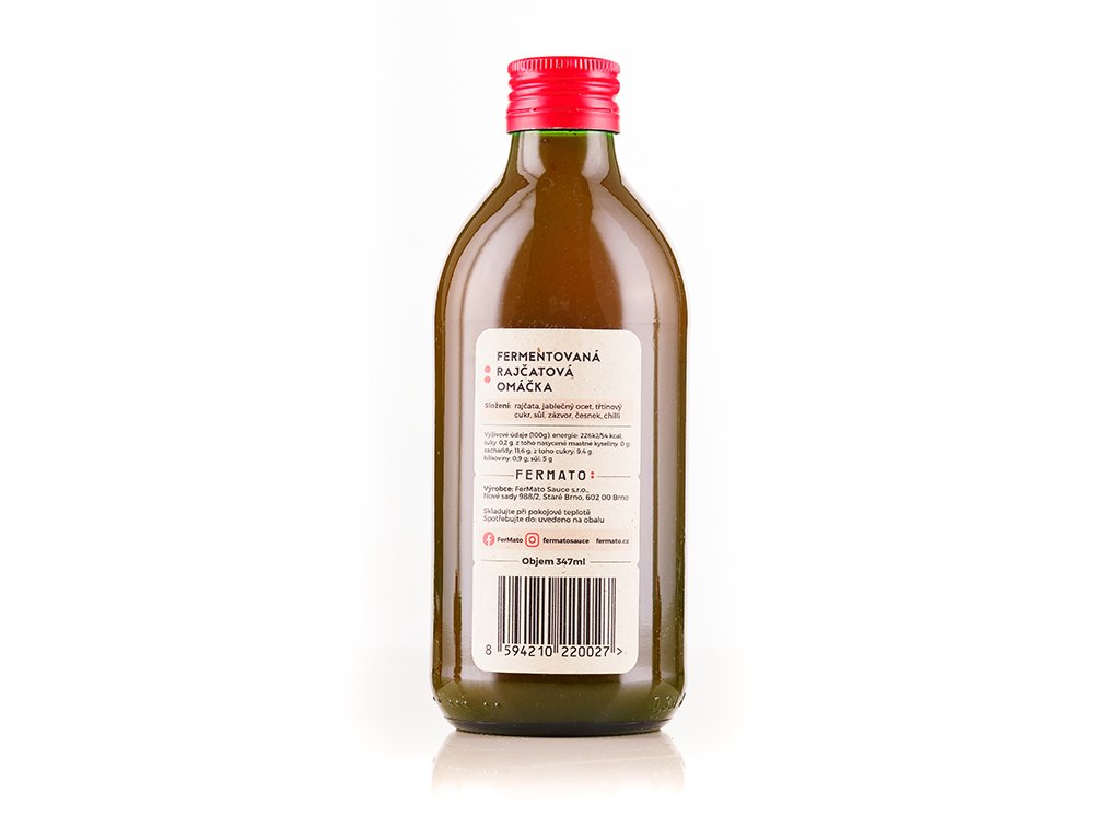 Fermentovaná rajčatová zálivka - Chilli 347 ml