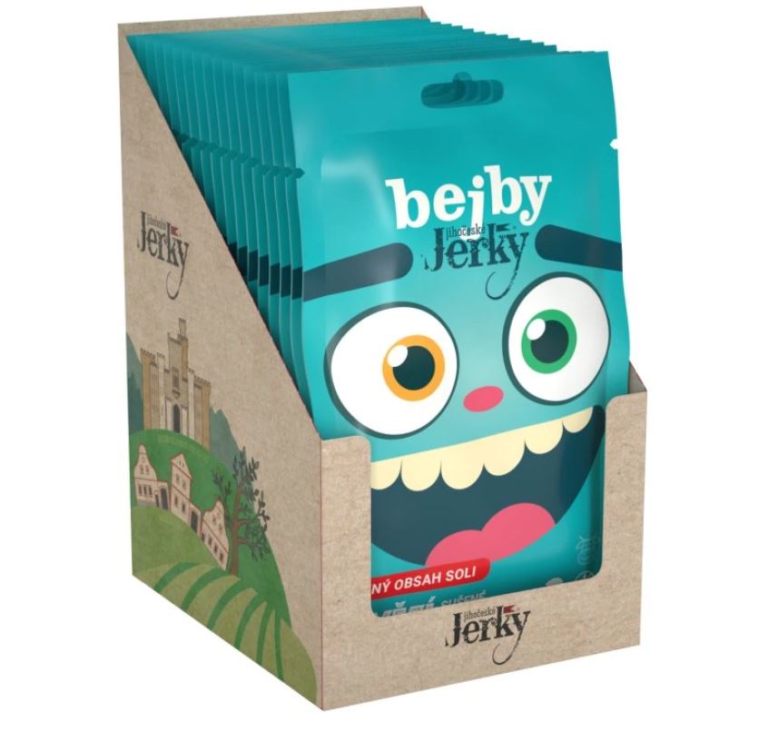 Bejby Jerky hovězí BIO 20 g