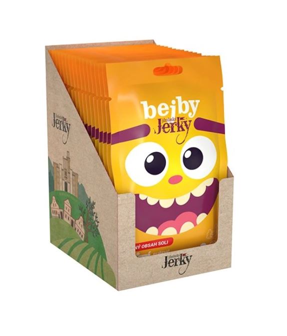 Bejby Jerky krůtí BIO 20 g