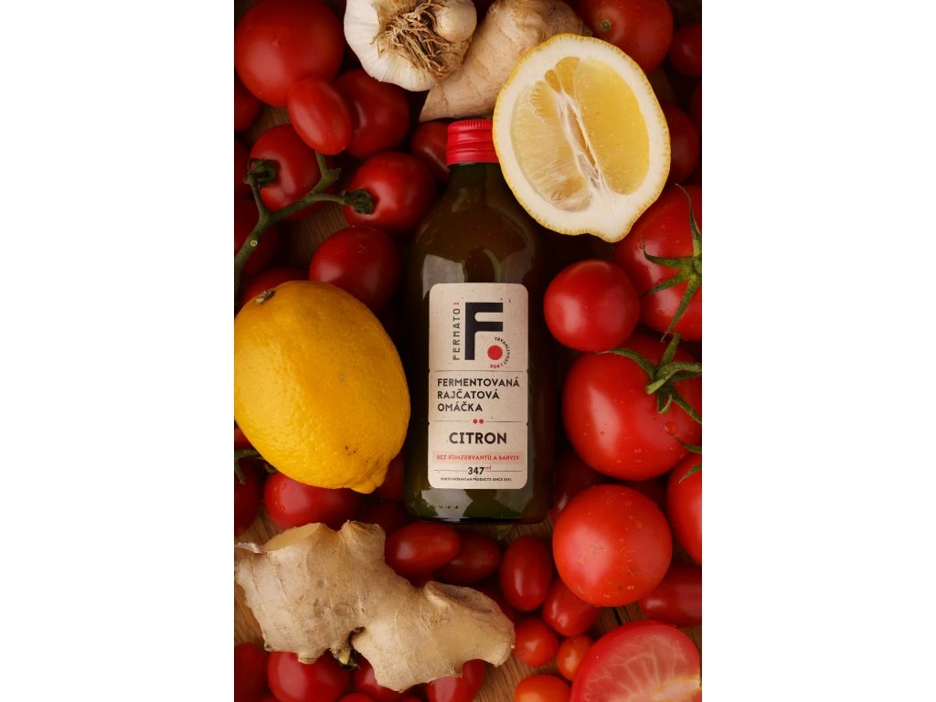 Fermentovaná rajčatová zálivka - Citron 347 ml