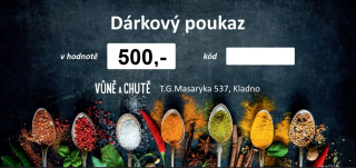 Dárkový poukaz 500 Kč