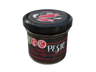 PESTO SUŠENÉ RAJČE A UZENÉ JALAPEŇO