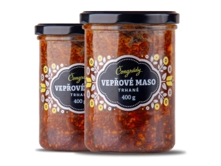 Trhané vepřové maso BBQ 400 g